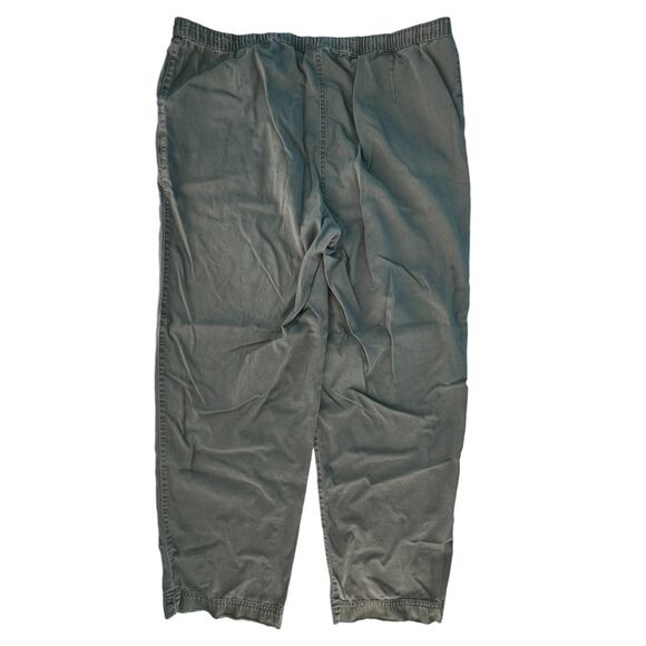 Mountain Lake Green Work Pants Size Large Khaki Green 100% Cotton - Picture 3 of 16